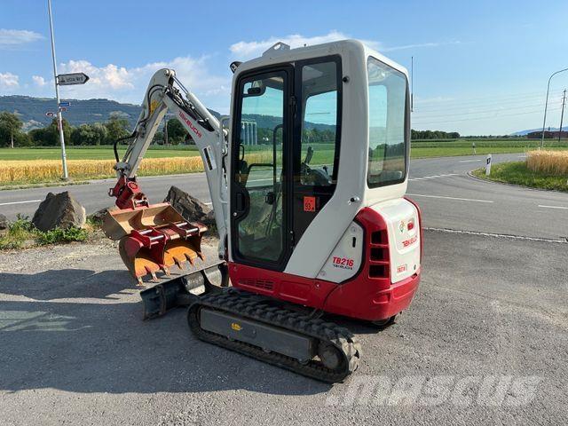 Takeuchi TB216 Mini ekskavatori < 7 t