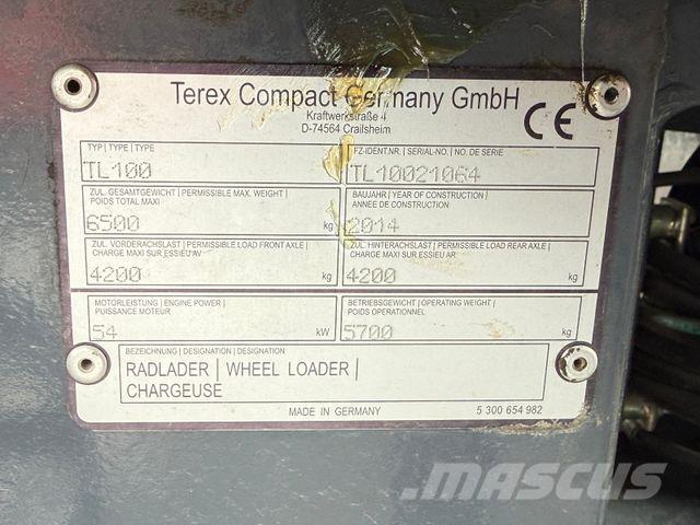 Terex TL 100 Iekrāvēji uz riteņiem