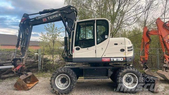 Terex TW110 Ekskavatori uz riteņiem