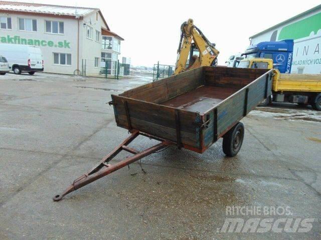  trailer for tractor Platformas/izkraušana no sāniem