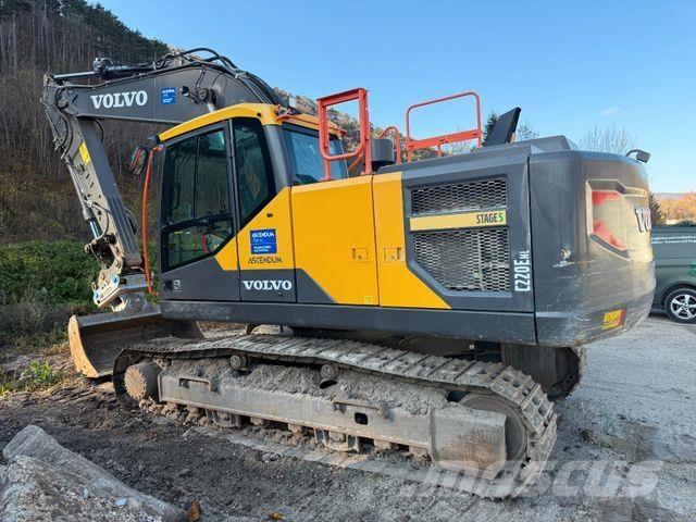 Volvo EC220ENL Kāpurķēžu ekskavatori
