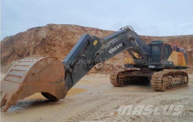 Volvo EC750E Kāpurķēžu ekskavatori