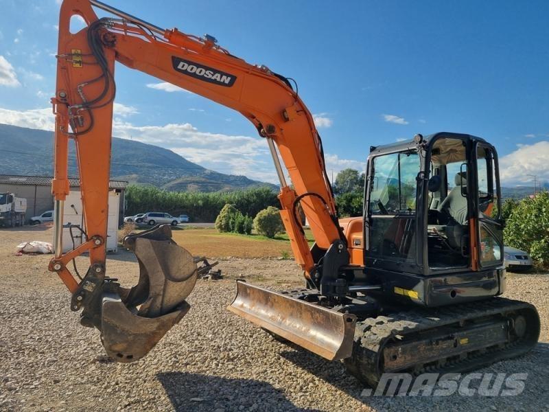 Doosan DX85 Mini ekskavatori < 7 t