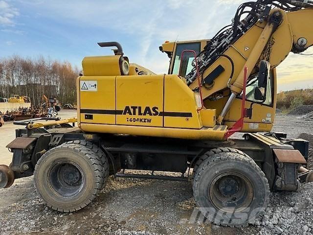 Atlas 1604 KZW 13 Kāpurķēžu ekskavatori