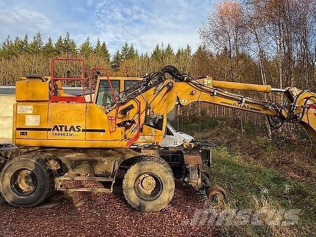 Atlas 1604 KZW 24 Kāpurķēžu ekskavatori