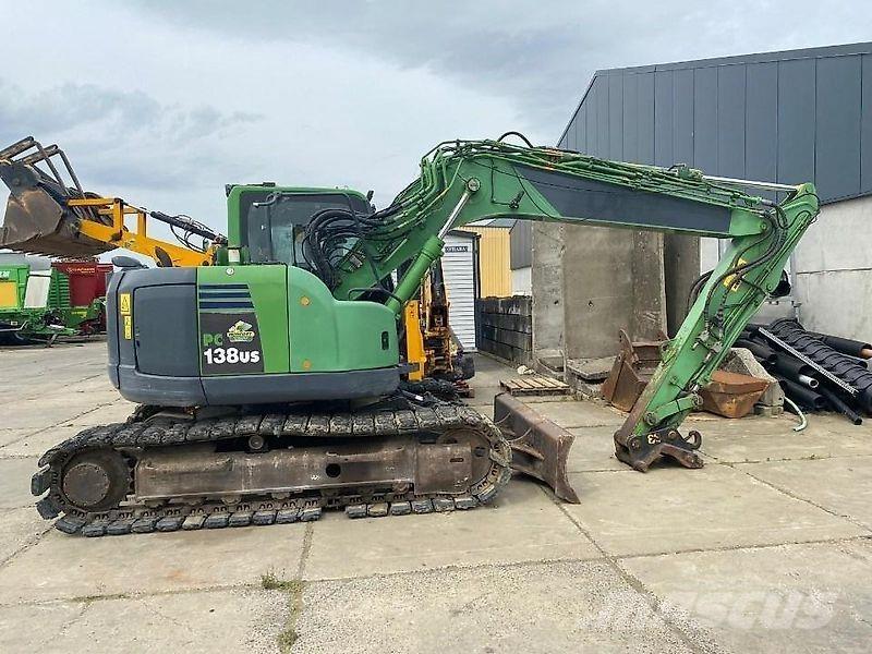 Komatsu PC138-8 Kāpurķēžu ekskavatori