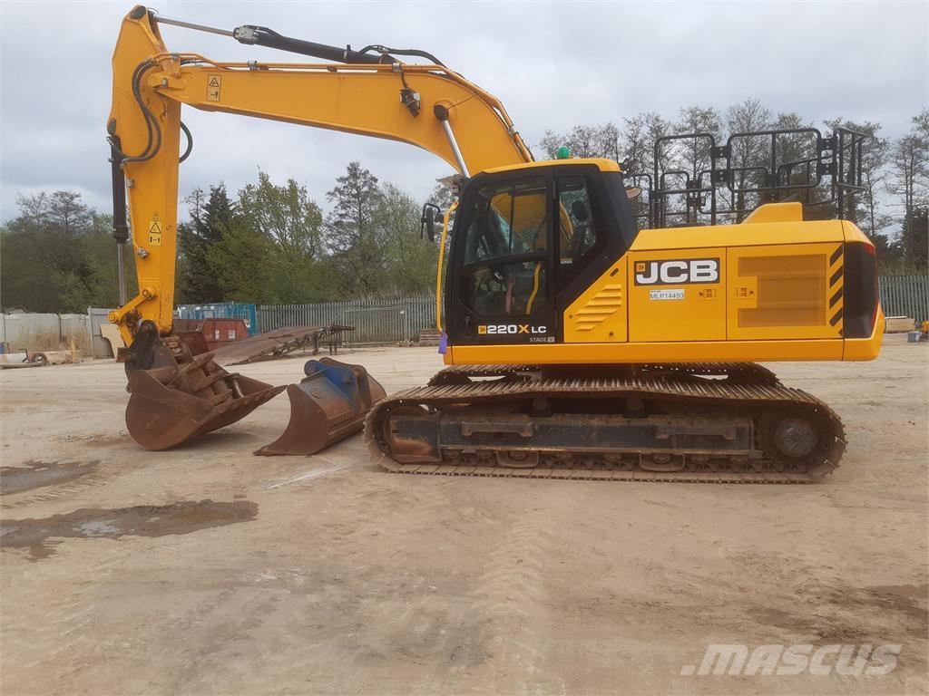 JCB  Kāpurķēžu ekskavatori