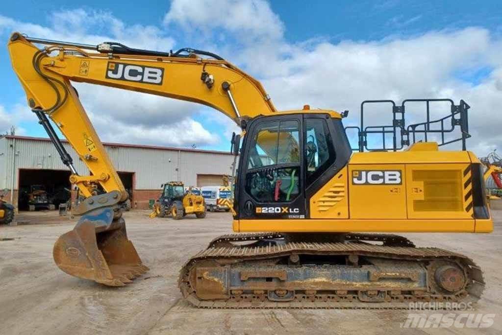 JCB 220X Kāpurķēžu ekskavatori