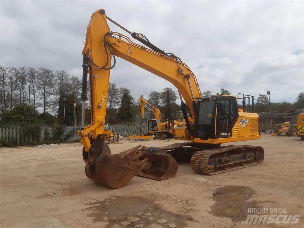 JCB 220X Kāpurķēžu ekskavatori