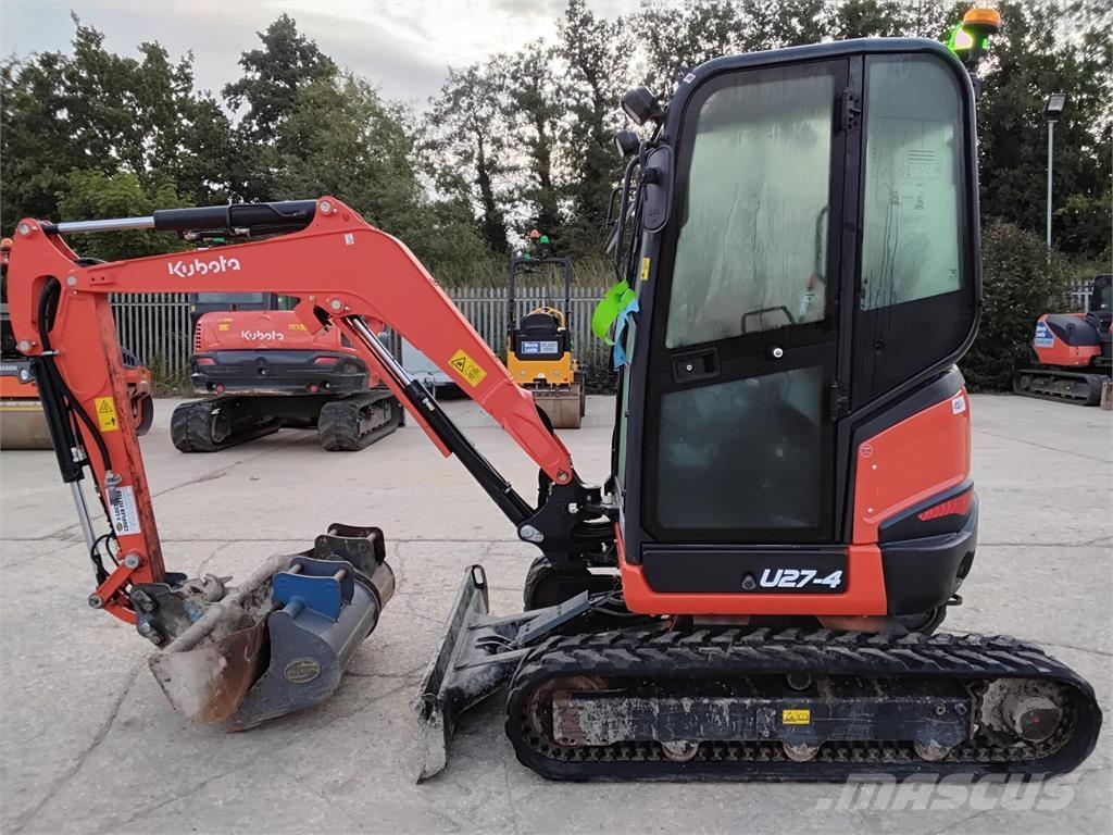 Kubota  Kāpurķēžu ekskavatori