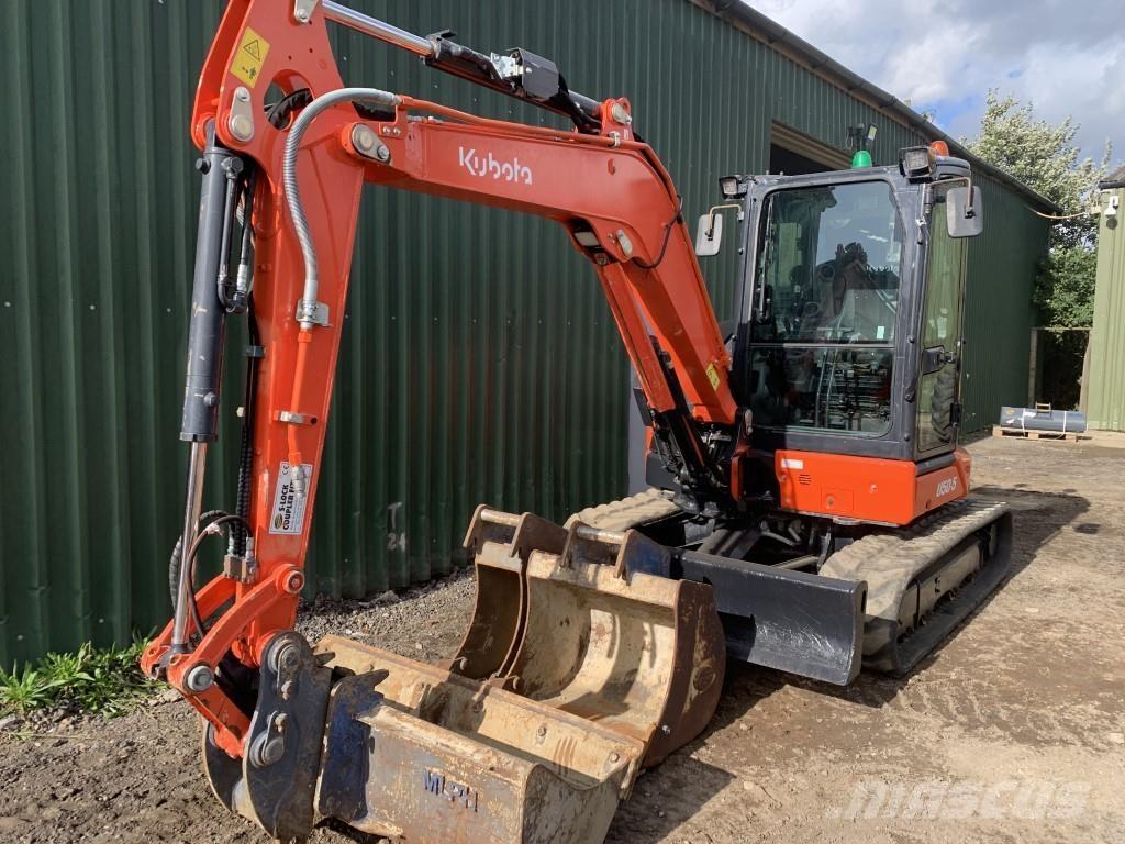 Kubota  Kāpurķēžu ekskavatori