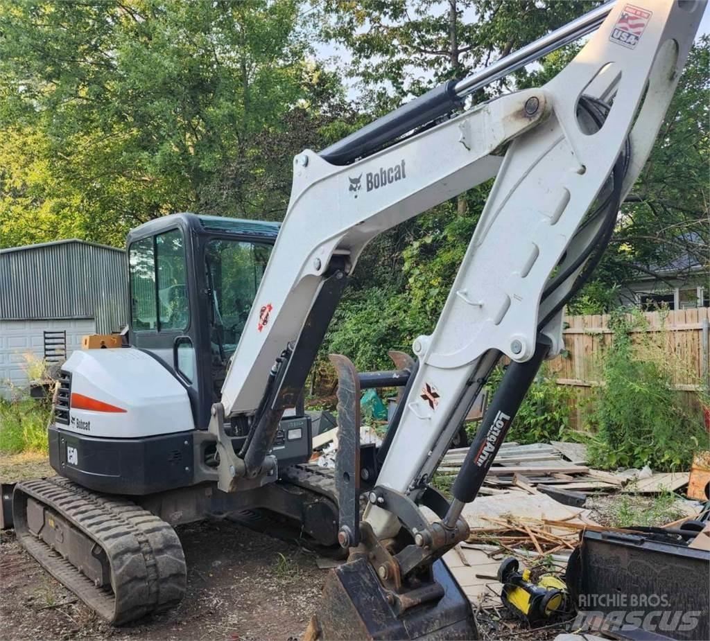 Bobcat E50 Kāpurķēžu ekskavatori