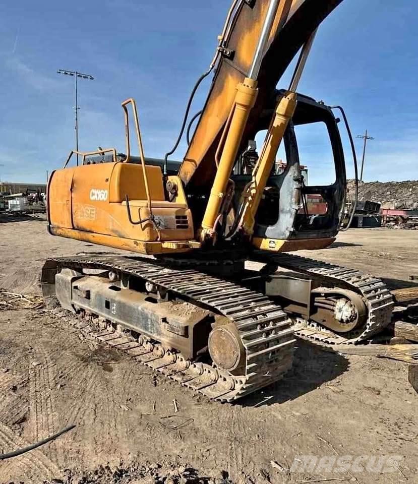 CASE CX160 Kāpurķēžu ekskavatori