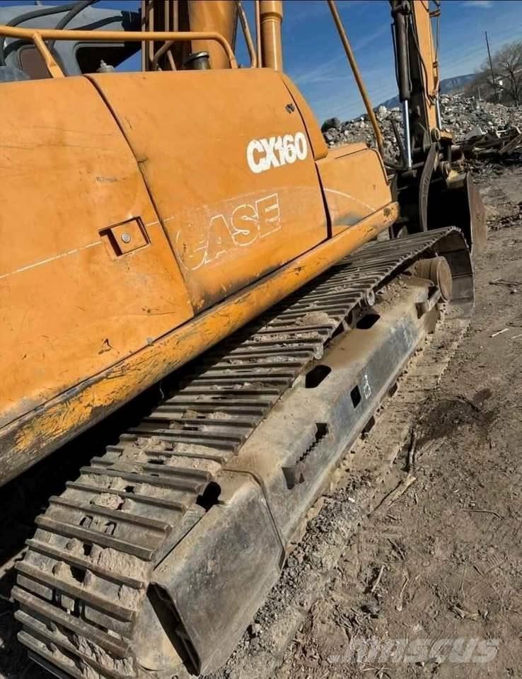 CASE CX160 Kāpurķēžu ekskavatori