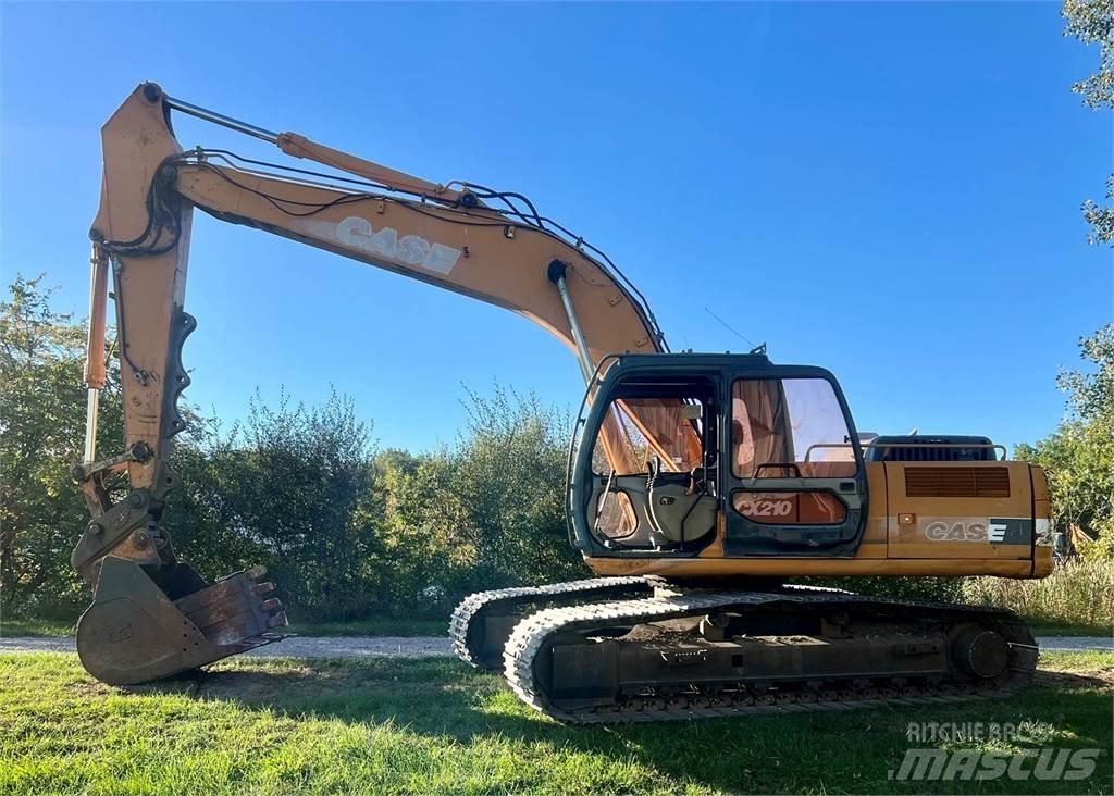 CASE CX210 Kāpurķēžu ekskavatori