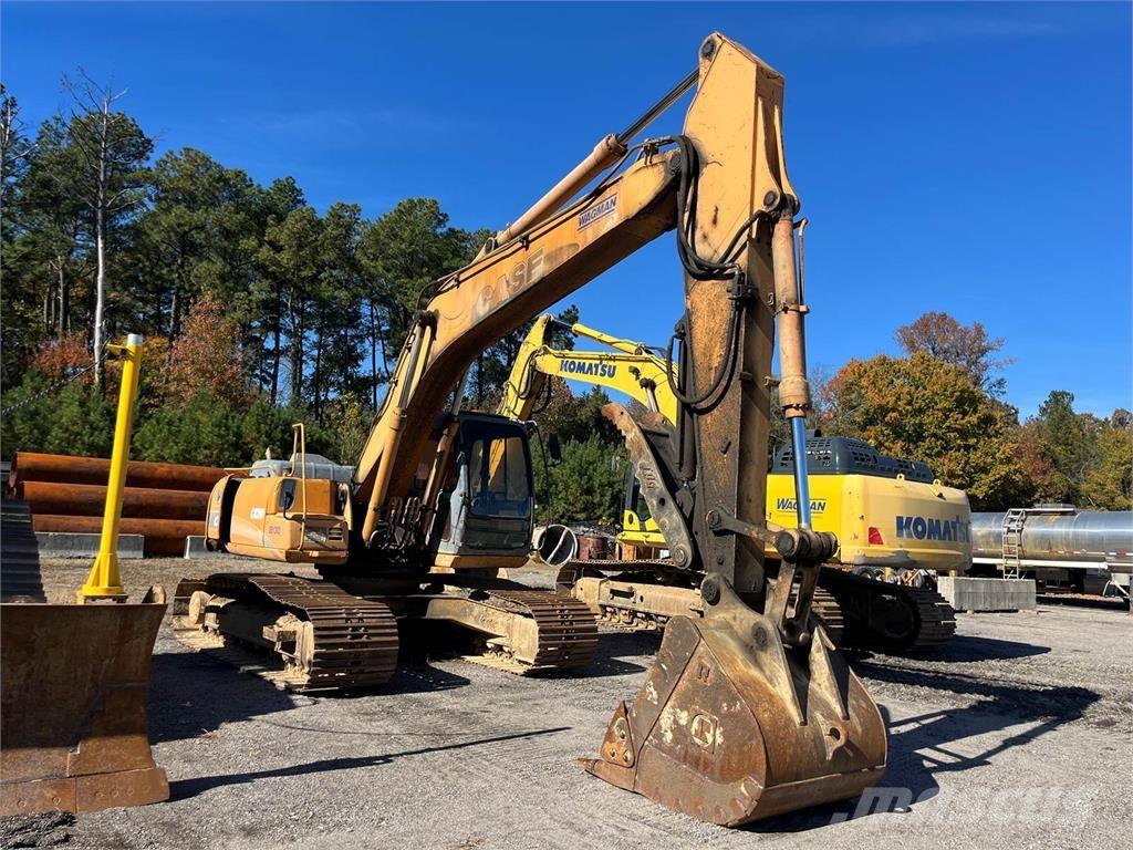 CASE CX210 Kāpurķēžu ekskavatori