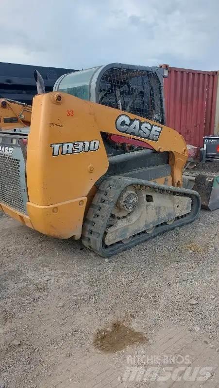 CASE TR310 Lietoti riteņu kompaktiekrāvēji