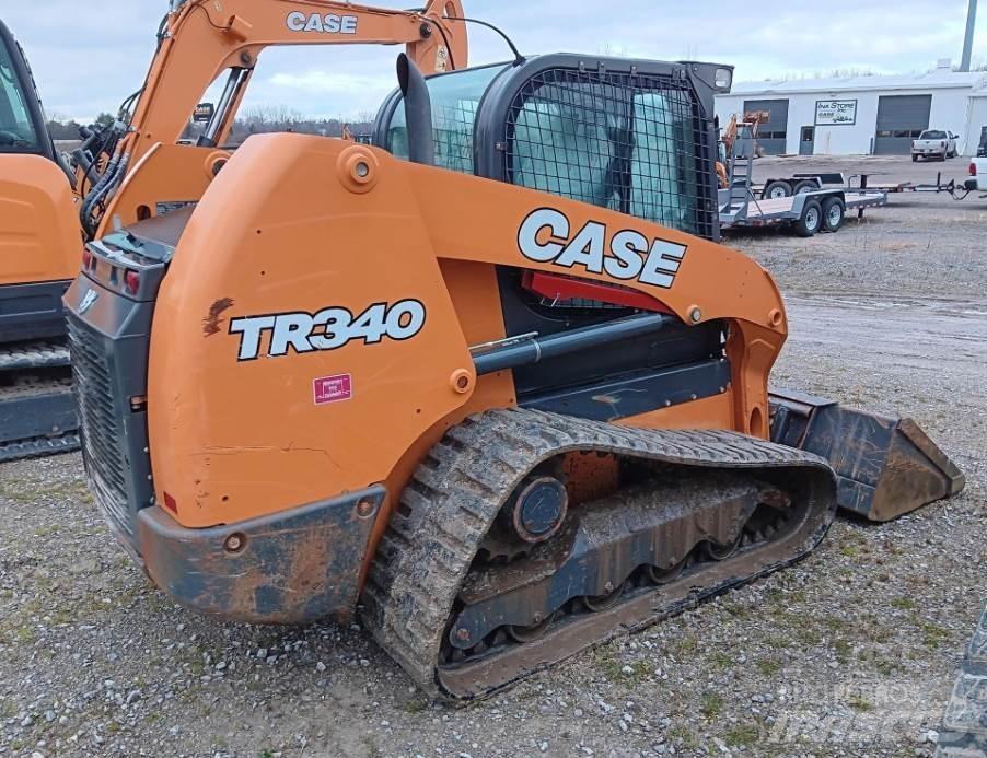 CASE TR340 Lietoti riteņu kompaktiekrāvēji