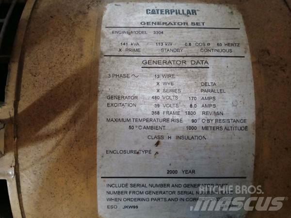 CAT 113KW Citi ģeneratori