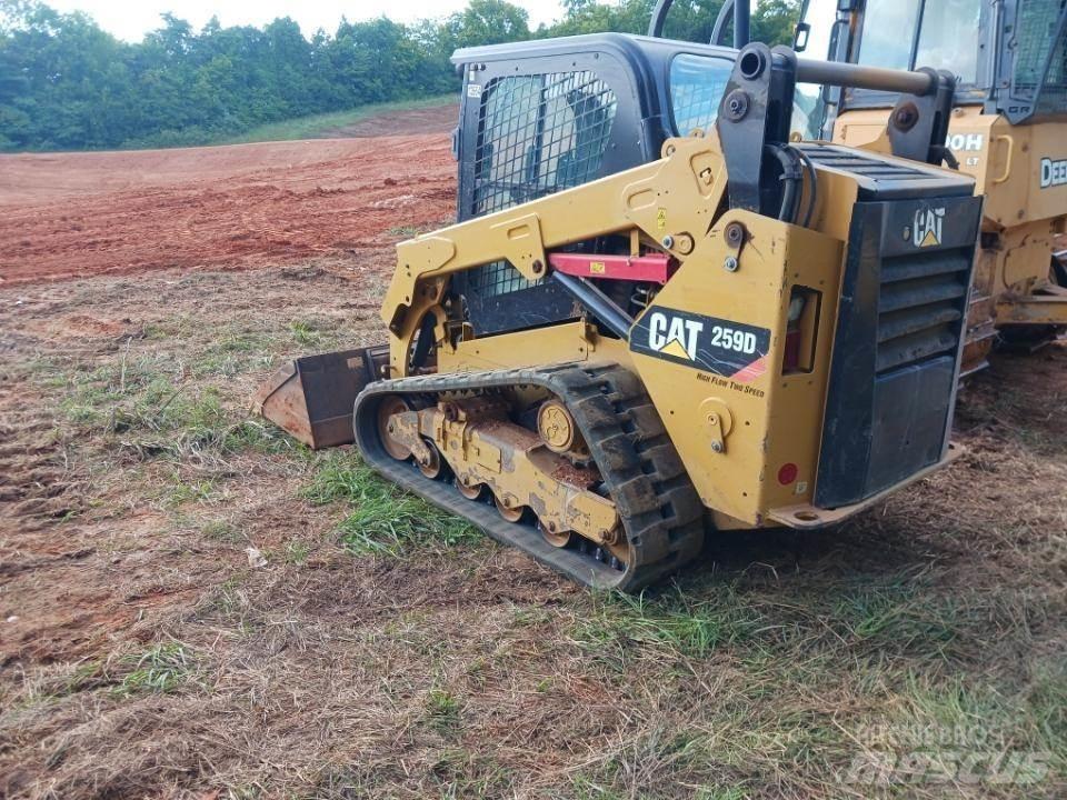 CAT 259D Lietoti riteņu kompaktiekrāvēji
