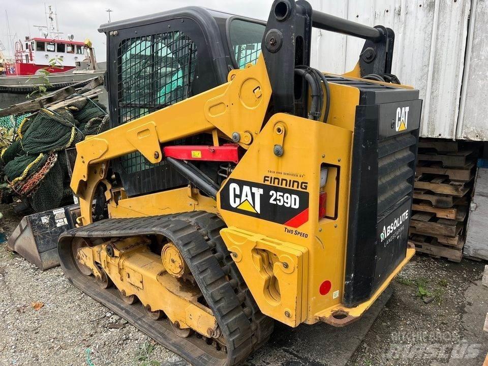 CAT 259D Lietoti riteņu kompaktiekrāvēji