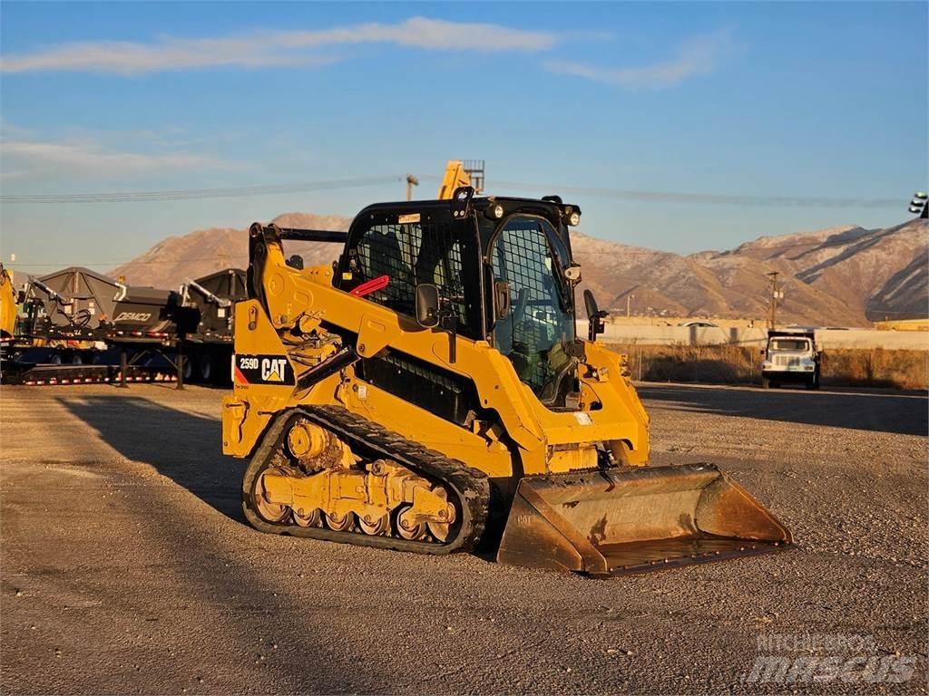 CAT 259D Lietoti riteņu kompaktiekrāvēji