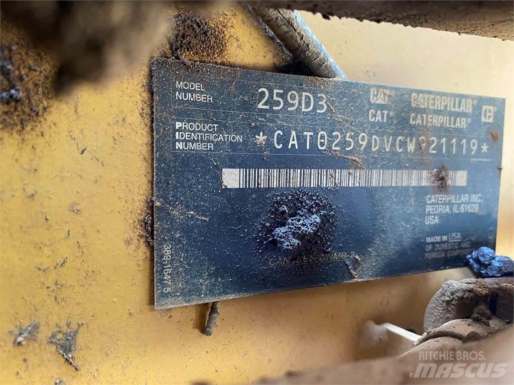 CAT 259D3 Lietoti riteņu kompaktiekrāvēji