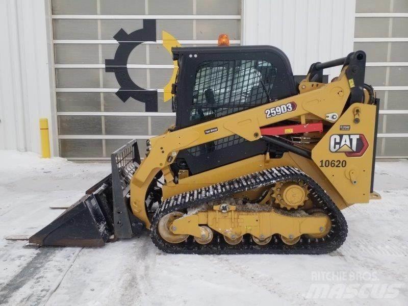 CAT 259D3 Lietoti riteņu kompaktiekrāvēji