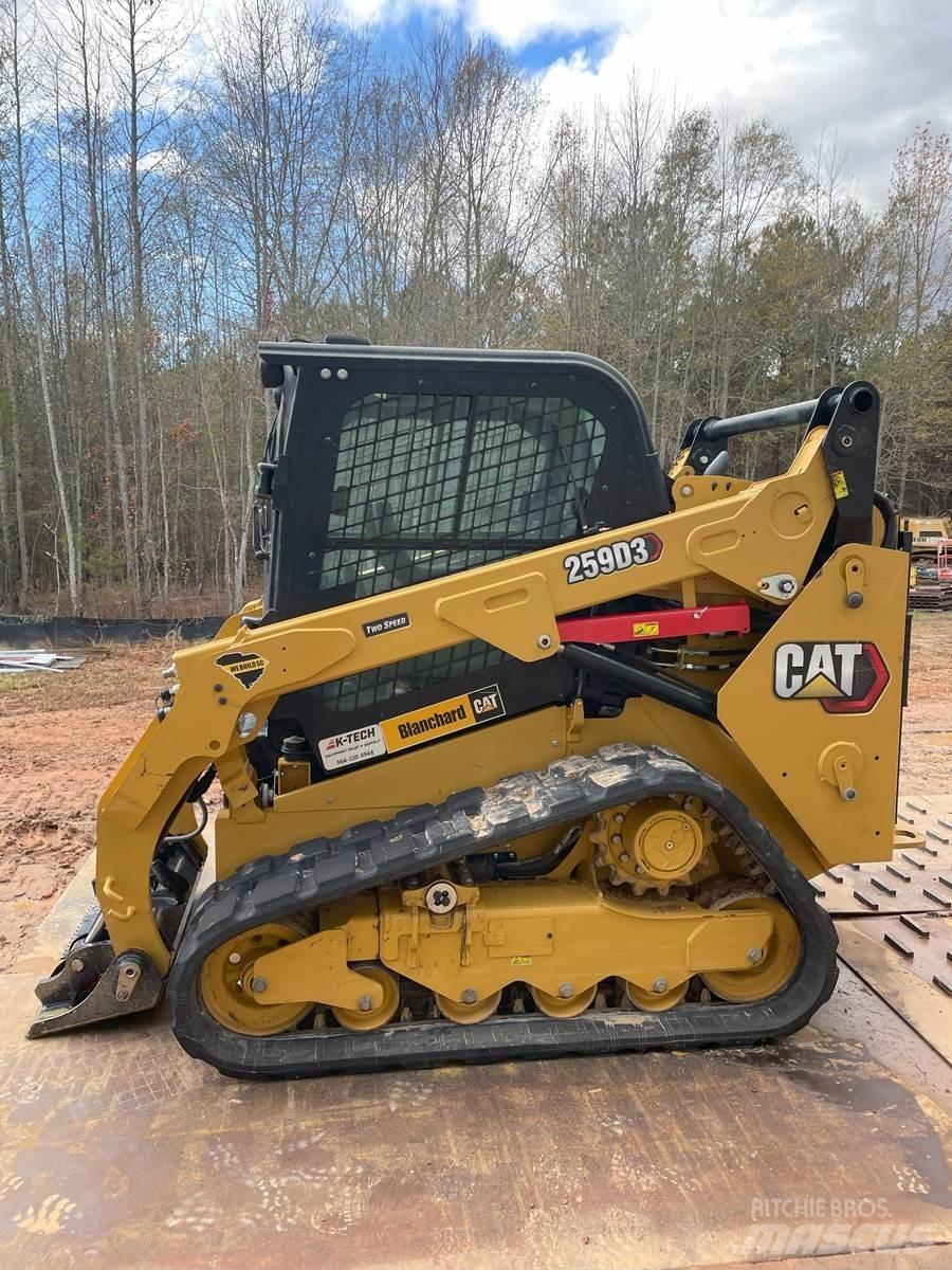 CAT 259D3 Lietoti riteņu kompaktiekrāvēji