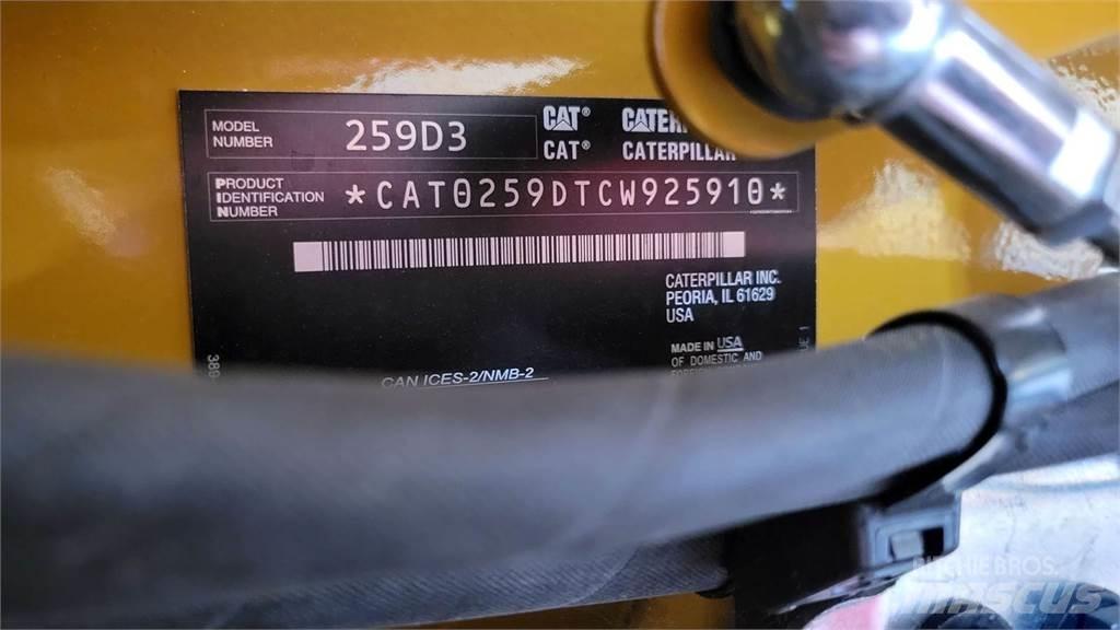 CAT 259D3 Lietoti riteņu kompaktiekrāvēji