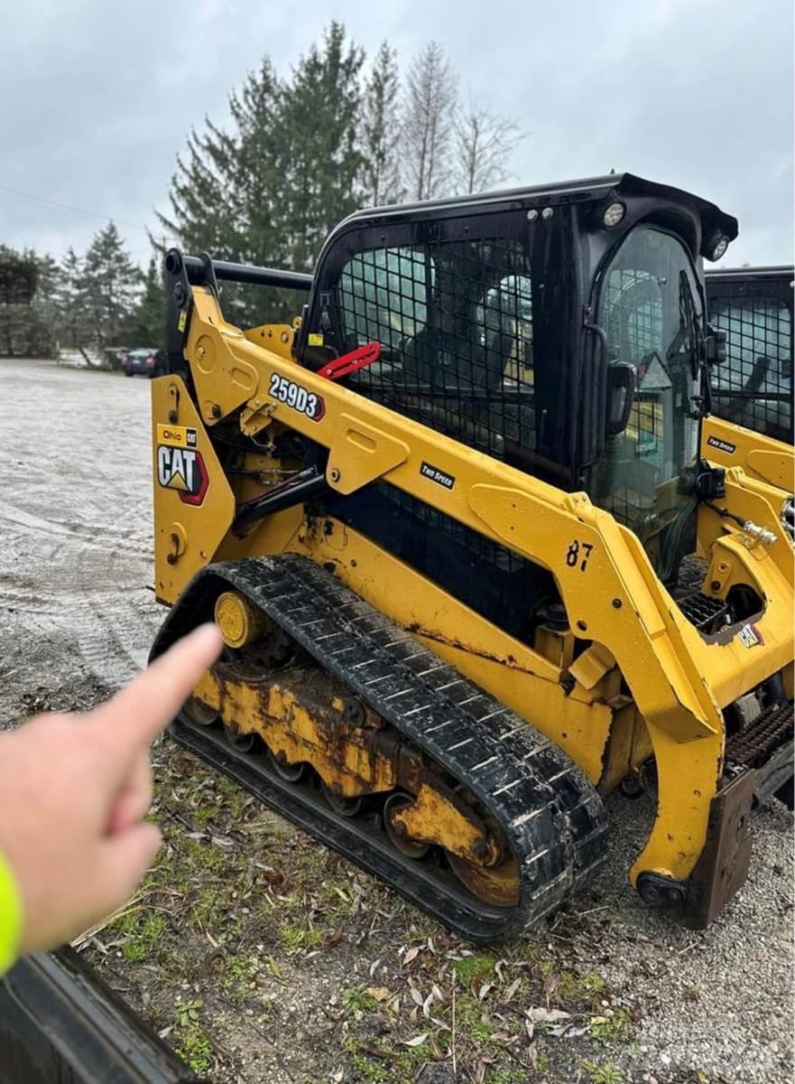 CAT 259D3 Lietoti riteņu kompaktiekrāvēji