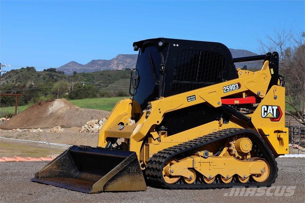 CAT 259D3 Lietoti riteņu kompaktiekrāvēji