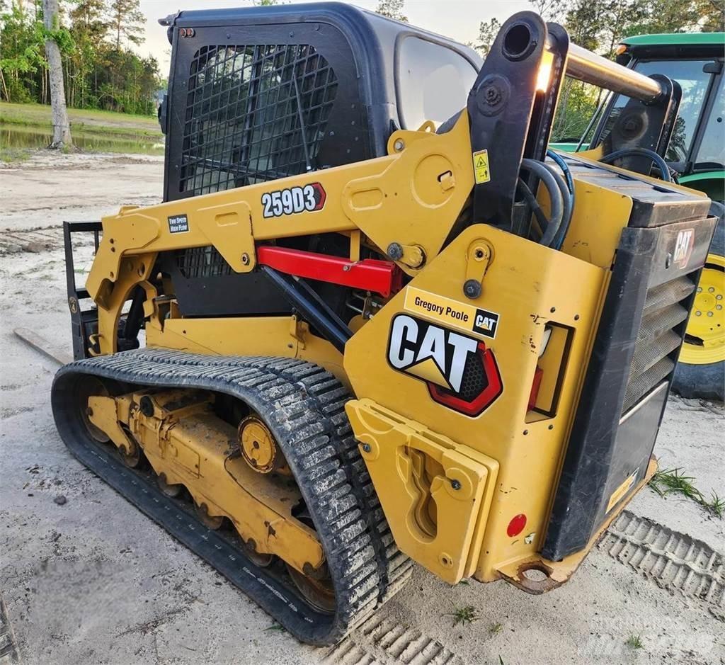 CAT 259D3 Kāpurķēžu iekrāvēji