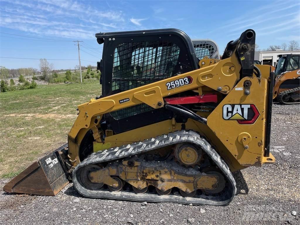 CAT 259D3 Lietoti riteņu kompaktiekrāvēji