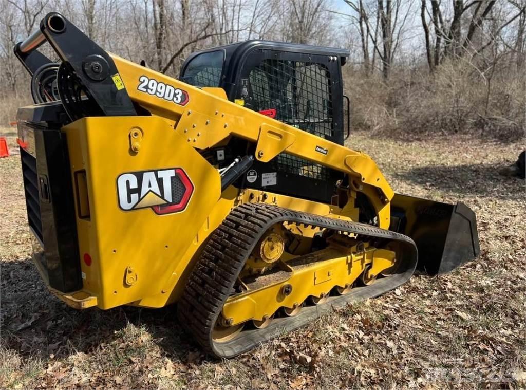 CAT 299D3 Lietoti riteņu kompaktiekrāvēji