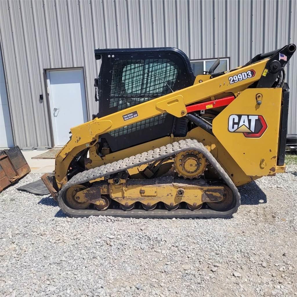 CAT 299D3 Lietoti riteņu kompaktiekrāvēji