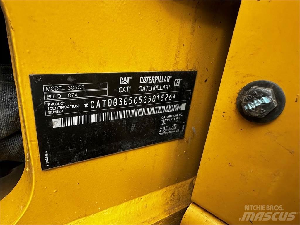 CAT 305 Kāpurķēžu ekskavatori