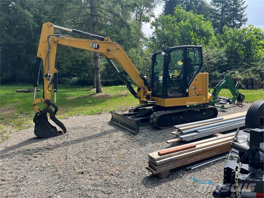 CAT 306CR Kāpurķēžu ekskavatori