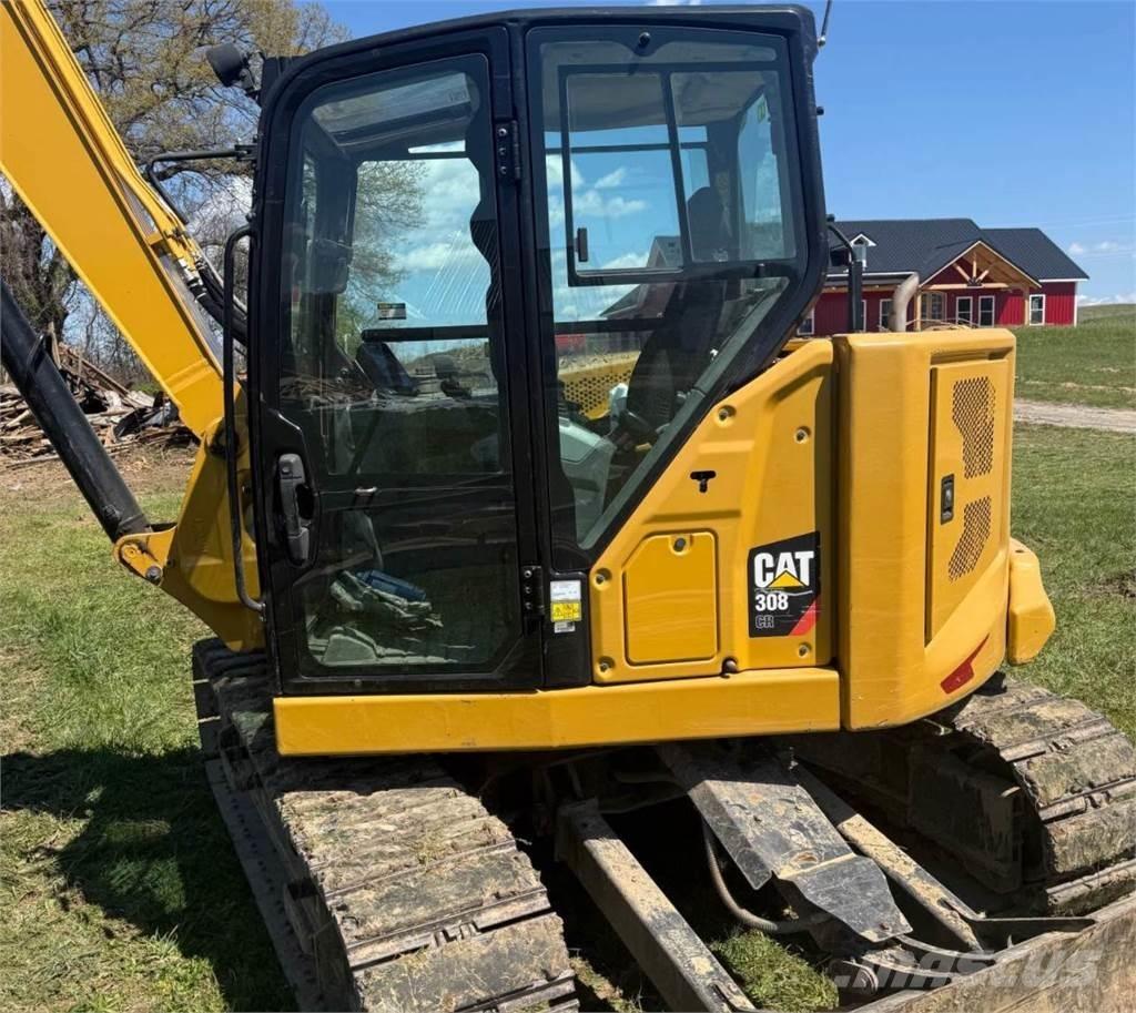 CAT 308 CR Kāpurķēžu ekskavatori