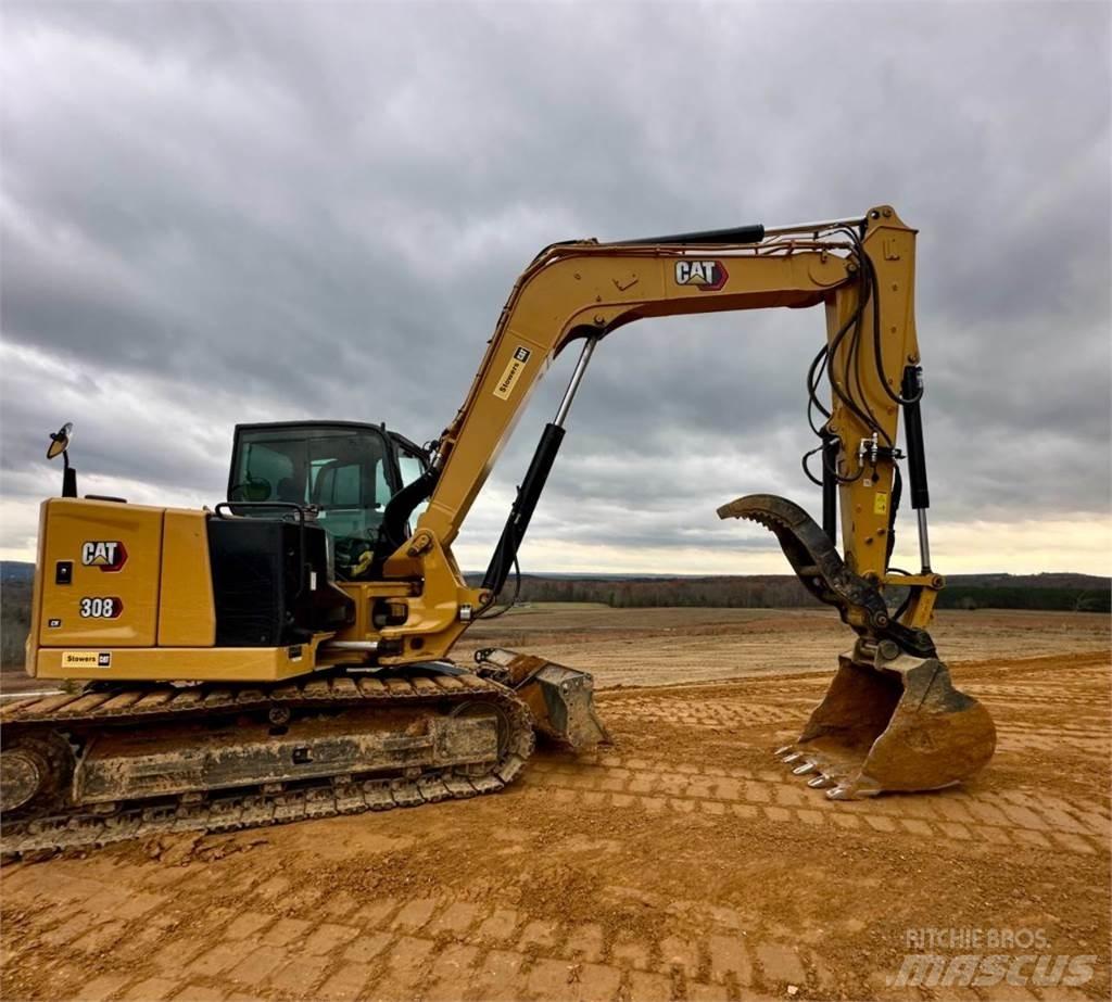 CAT 308CR Kāpurķēžu ekskavatori