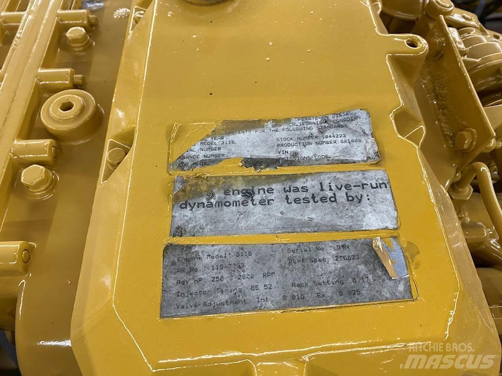CAT 3116 Dzinēji