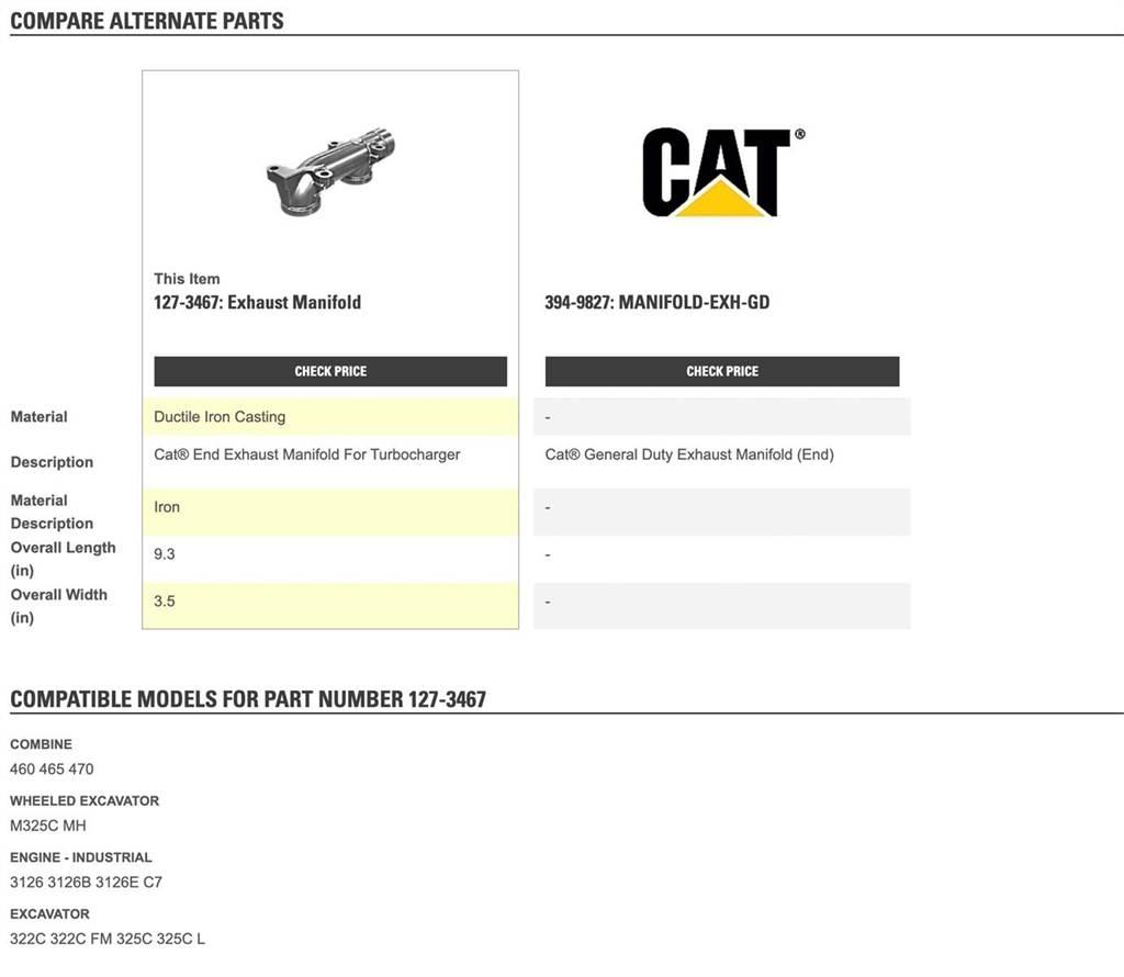 CAT 3126 Transports- Citi
