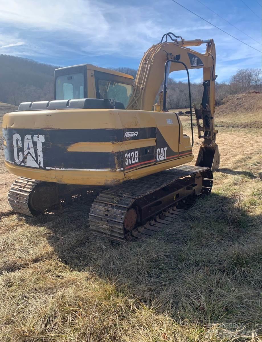 CAT 312B Kāpurķēžu ekskavatori