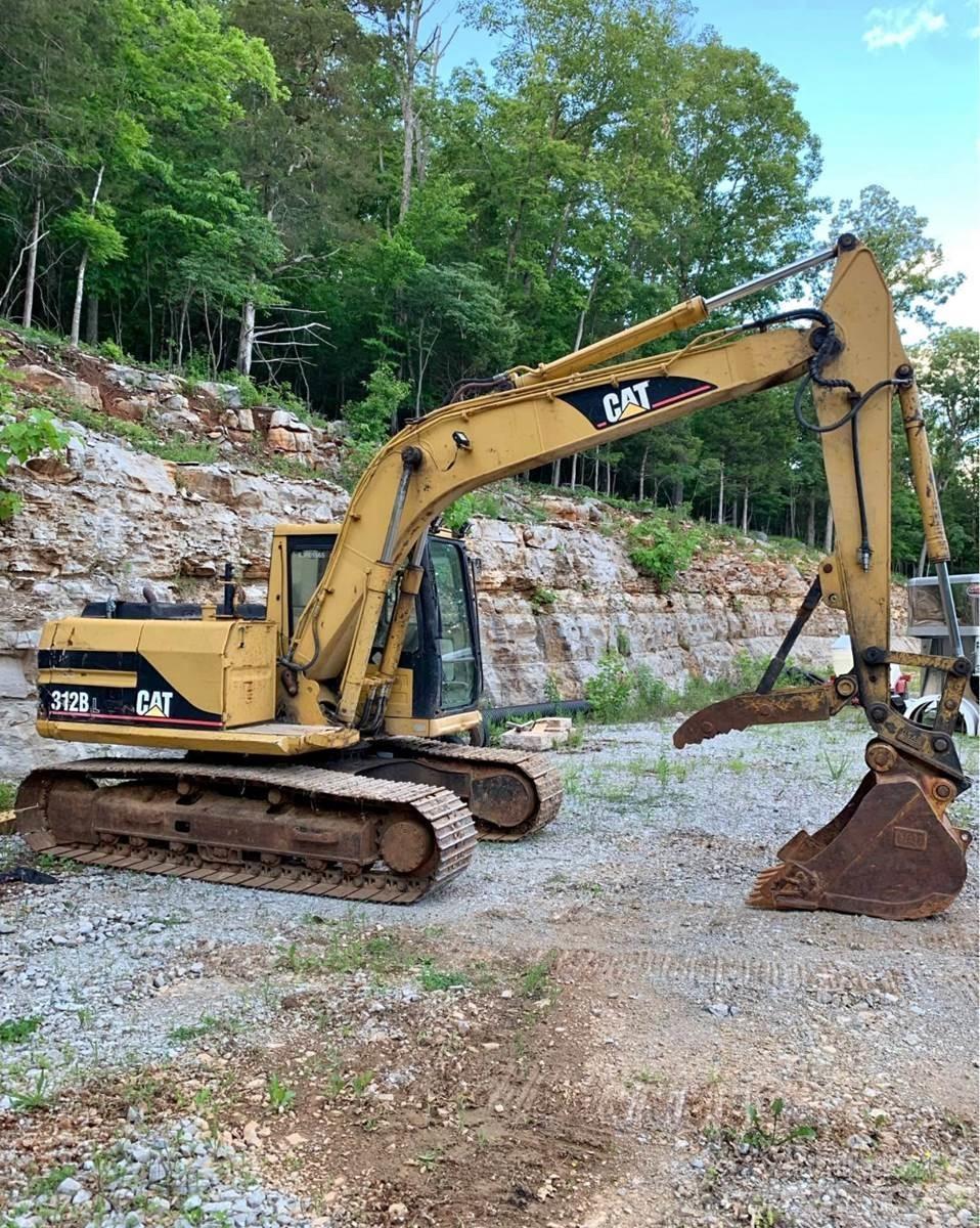 CAT 312BL Kāpurķēžu ekskavatori