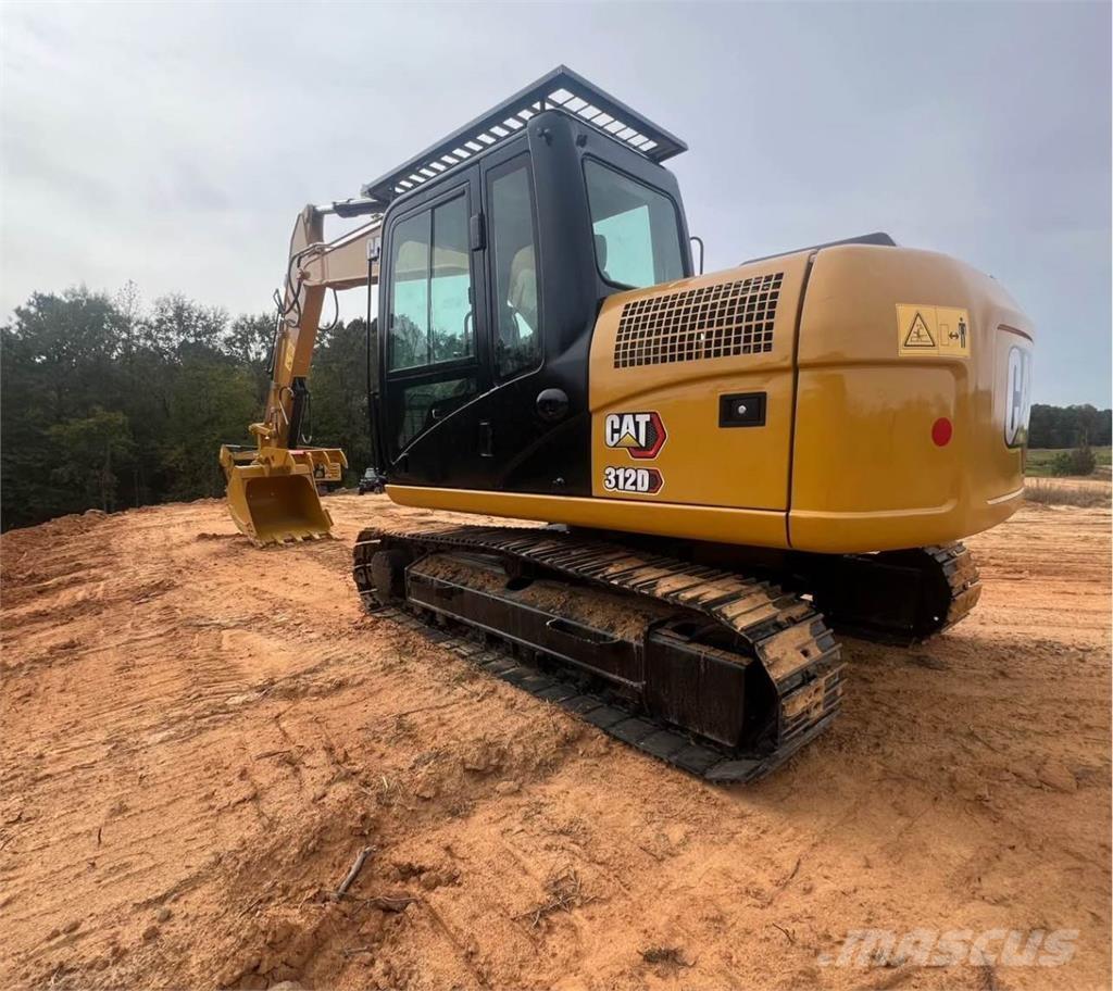 CAT 312D Kāpurķēžu ekskavatori