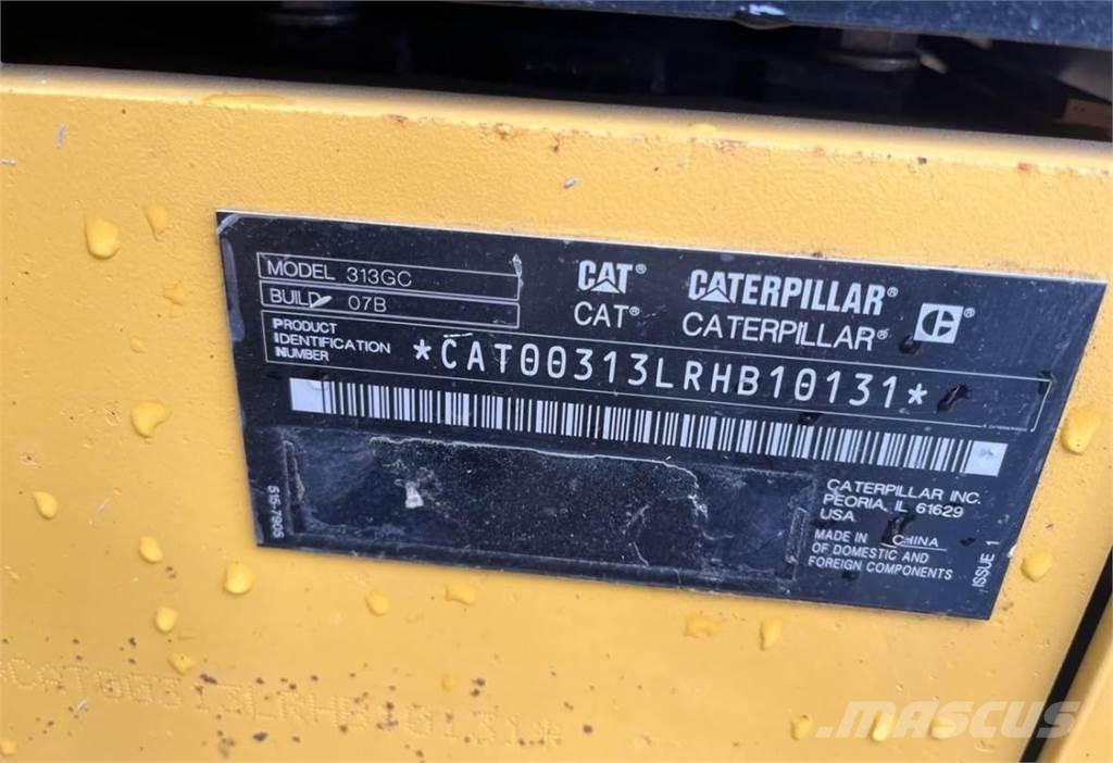 CAT 313 GC Kāpurķēžu ekskavatori