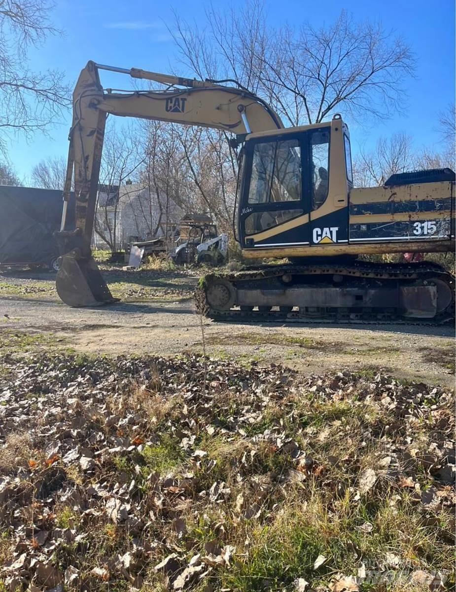 CAT 315 Kāpurķēžu ekskavatori