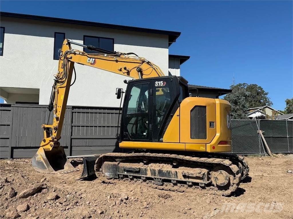 CAT 315 Kāpurķēžu ekskavatori