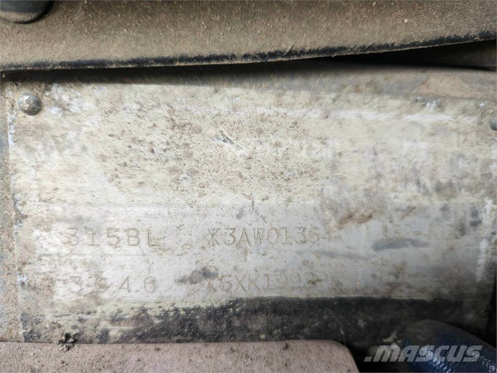 CAT 315BL Kāpurķēžu ekskavatori