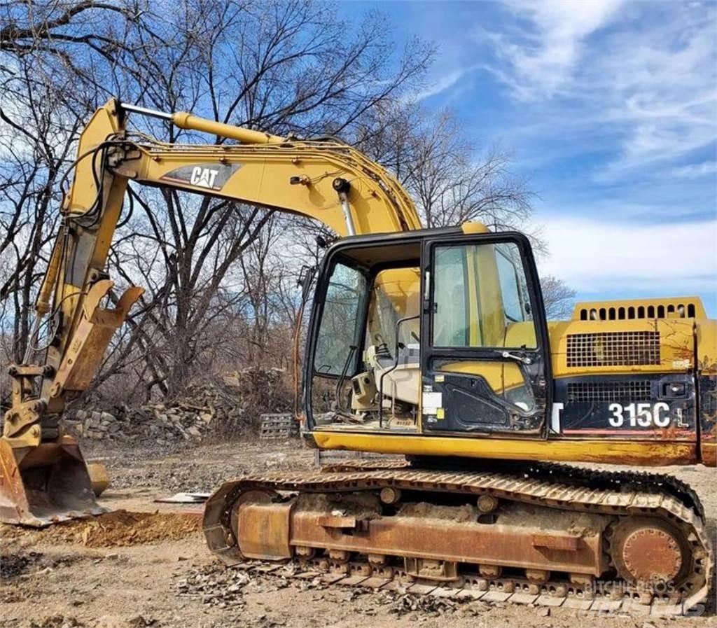 CAT 315CL Kāpurķēžu ekskavatori